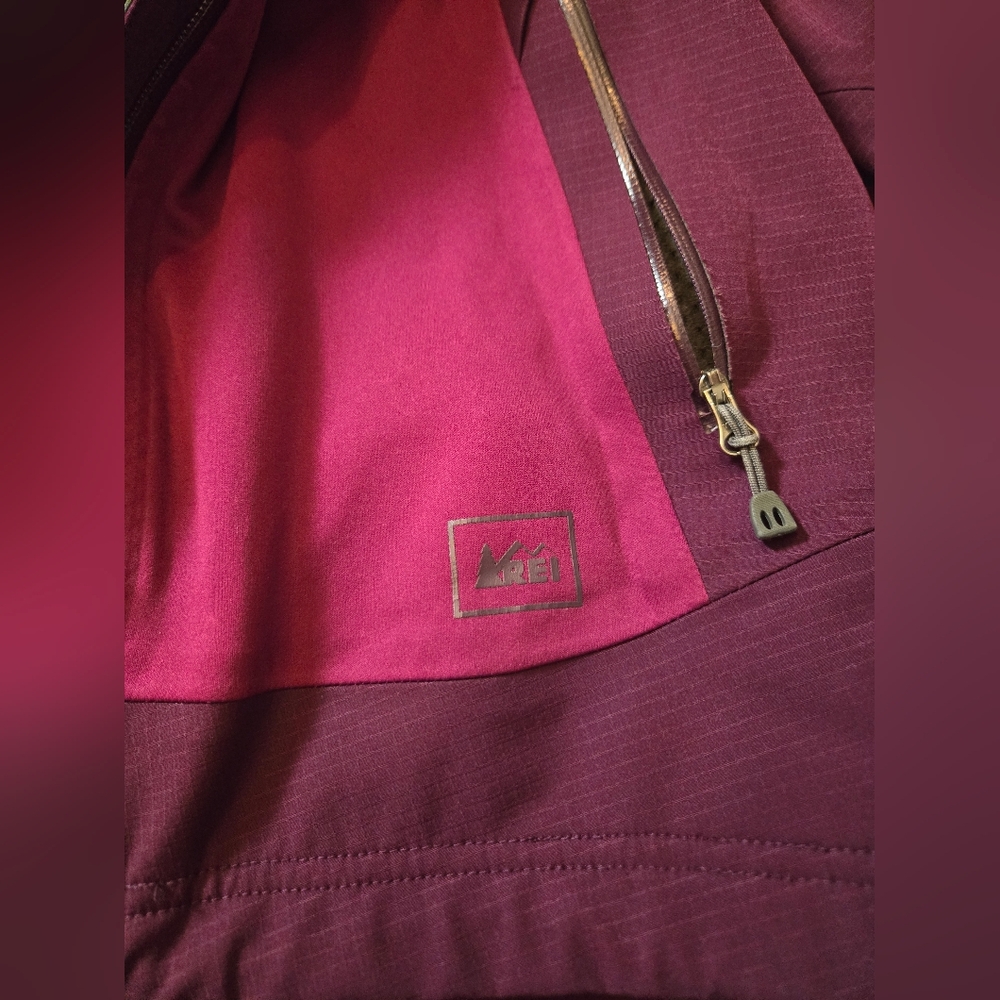 REI Elements E1 Softshell Jacket With Hood Size Small - Picture 11 of 16